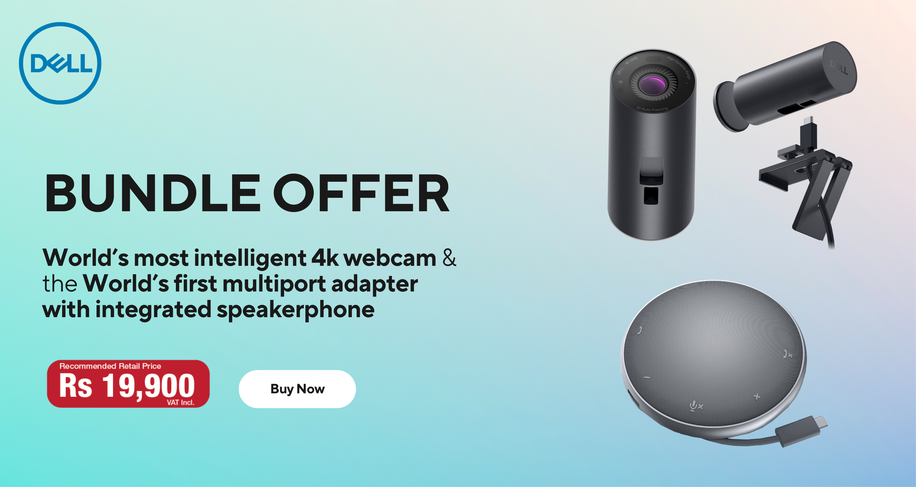 bundle- webcam and speakerphone
