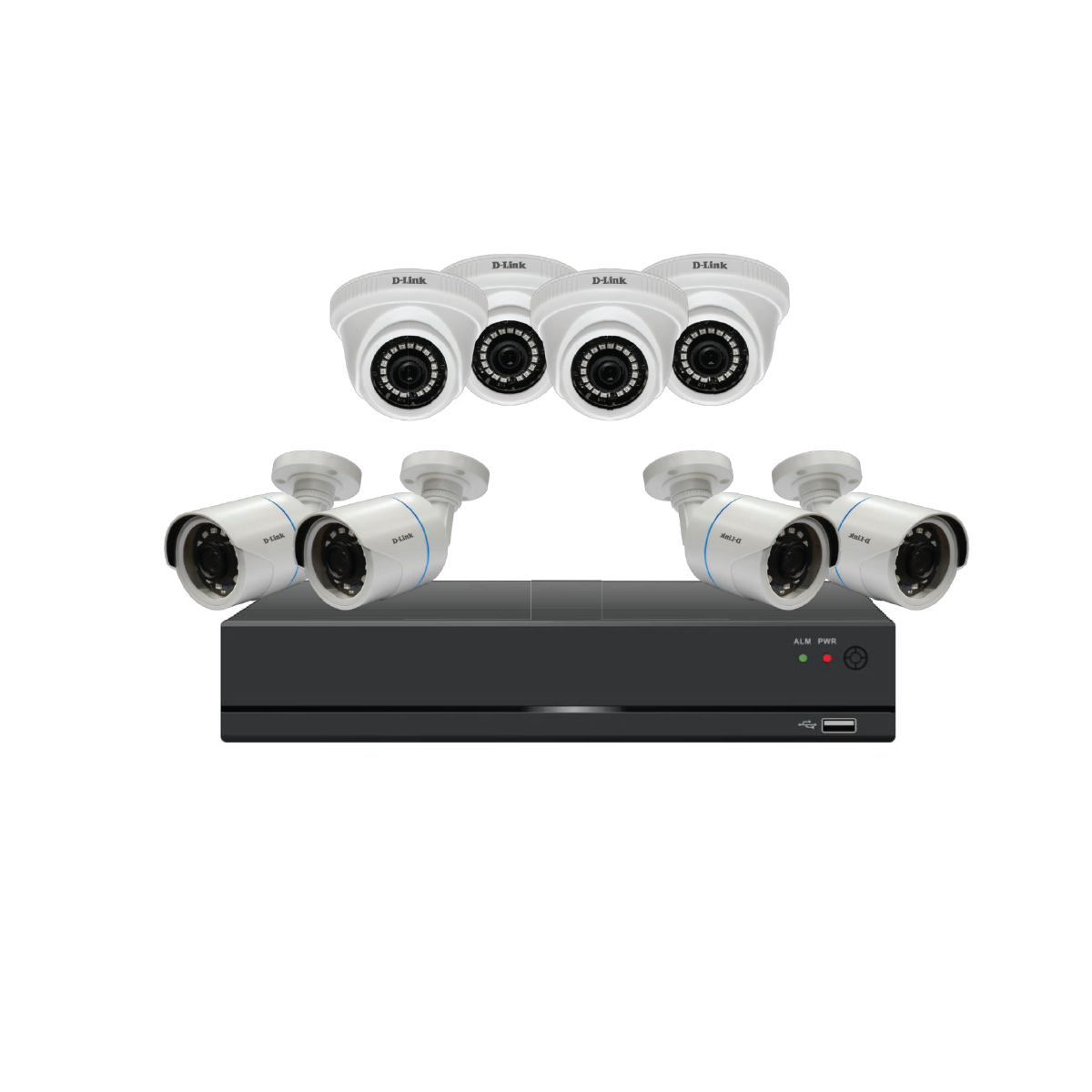 D-Link_8 Channel Analog CCTV Surveillance Kit (DCS-P8)